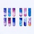 12pcs Magnetic Bookmark Varied Starry-Sky Patterns Exquisite Appearance Lightweight Portable Marking Tool For Students Teachers